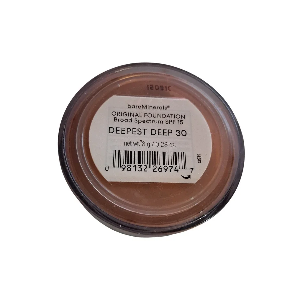 BARE MINERALS Original Loose Powder Foundation Deepest Deep 30 spf 15 FULL Size